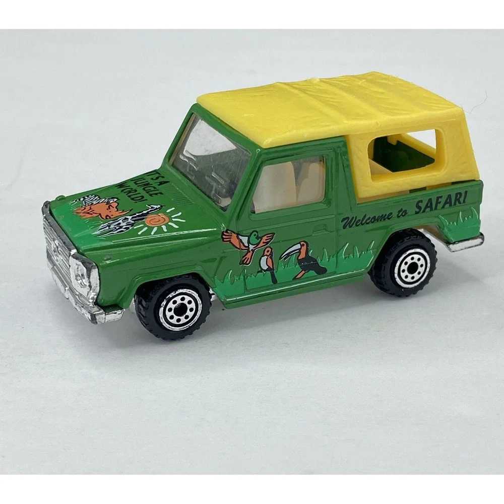 Mercedes MB G-Wagon Realtoy 1/57 Die Cast Car Green‎ Safari SUV Jungle Cruiser